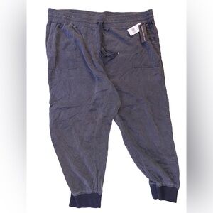 Black Tape Women’s Gray Jogger Pants 100% Tencel